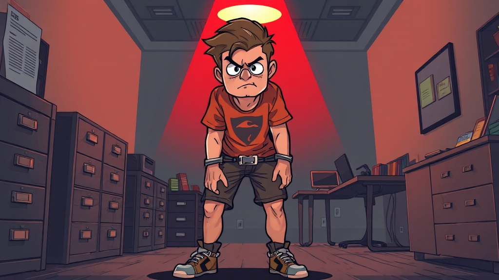 미이수 시, 어떤 불이익이? (cartoon 스타일)