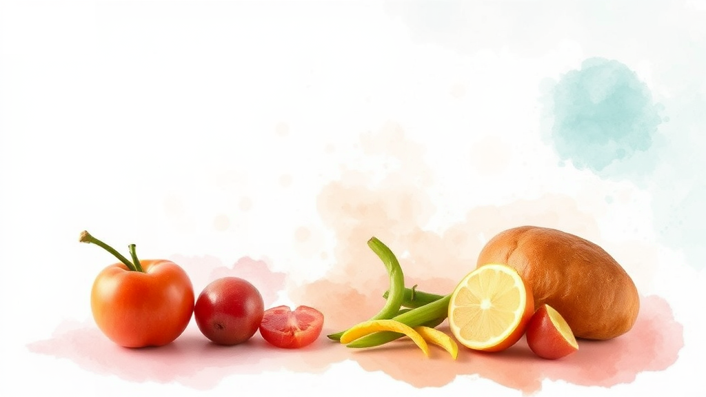 식욕 억제부터 요요 방지까지, 성공적인 다이어트 A to Z 6 운동과 함께하는 식욕 관리 (watercolor 스타일)