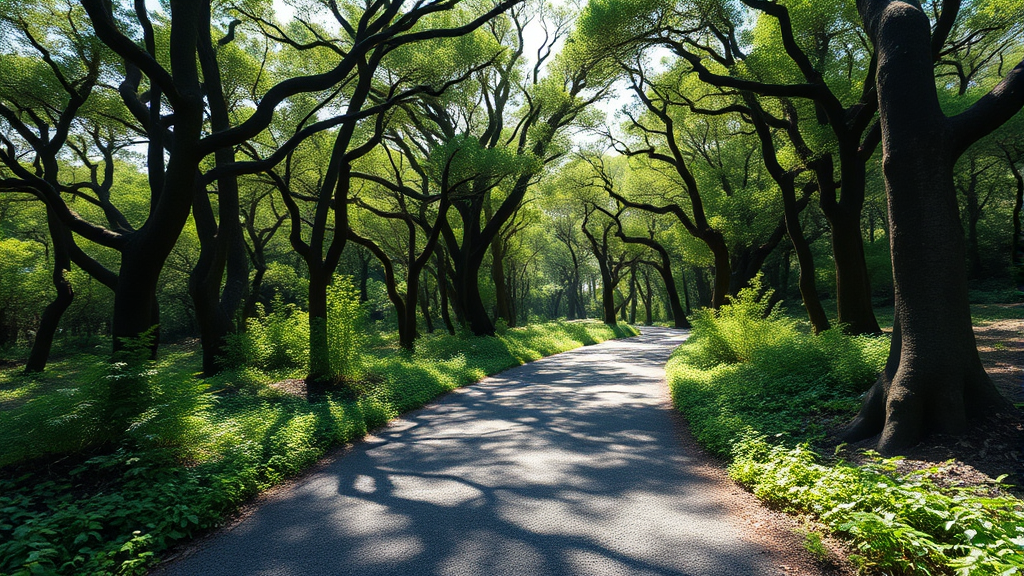 비자림 기본 정보 (realistic 스타일)