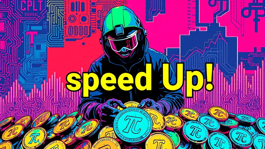 채굴 속도 UP! 비법 공개 (popart 스타일)