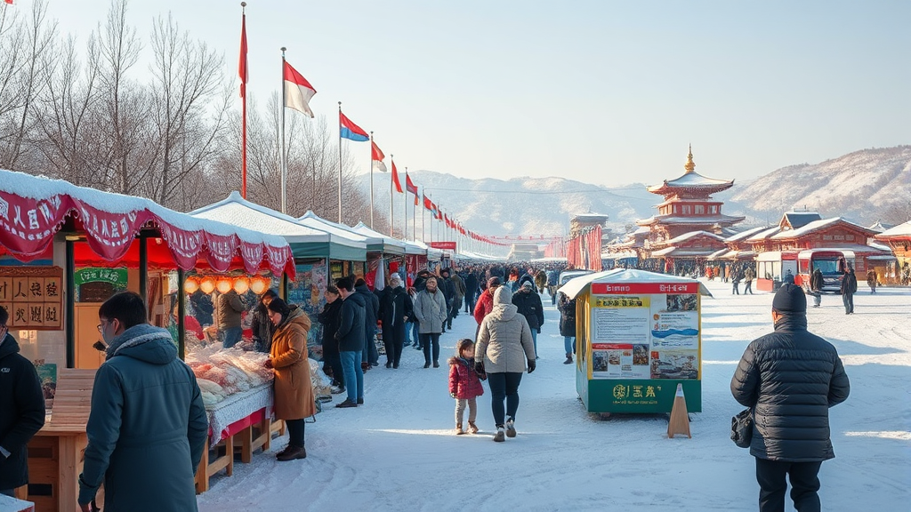태백시의 발 빠른 대응 (realistic 스타일)