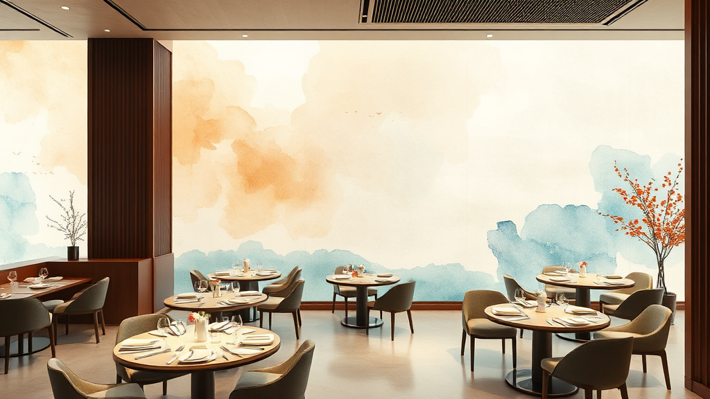 주목받는 2스타 레스토랑: 모수와 그 외 (watercolor 스타일)