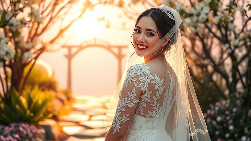 청첩장 꿈: 감정 표현 (realistic 스타일)