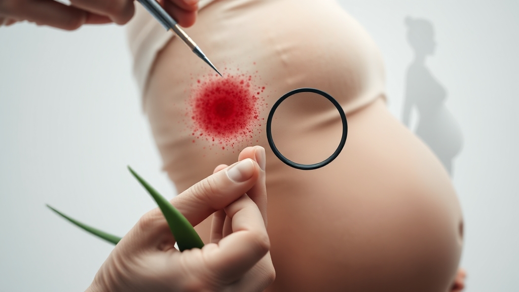 부작용 & 주의사항 (realistic 스타일)