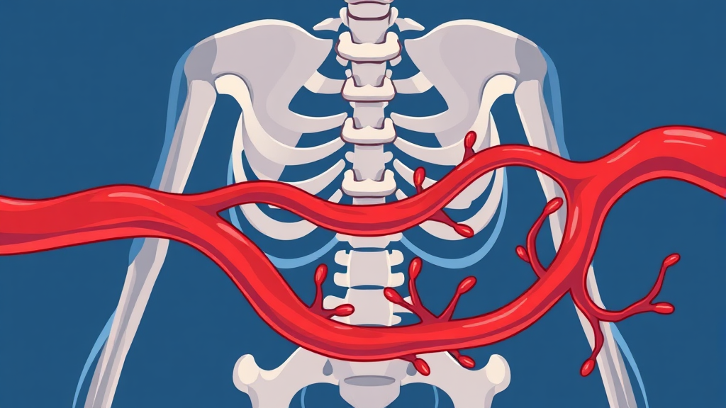칼슘과 비타민 K2의 시너지 효과 (cartoon 스타일)