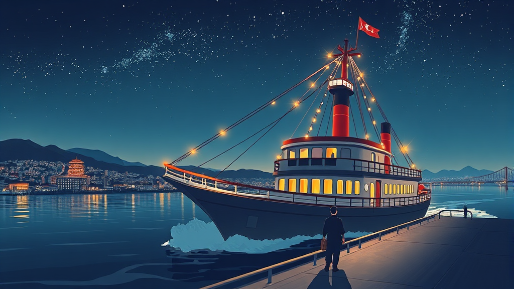 시모노세키 여행, 특별한 경험 (illustration 스타일)