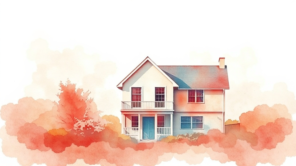 규제지역, 왜 확인해야 할까요? (watercolor 스타일)