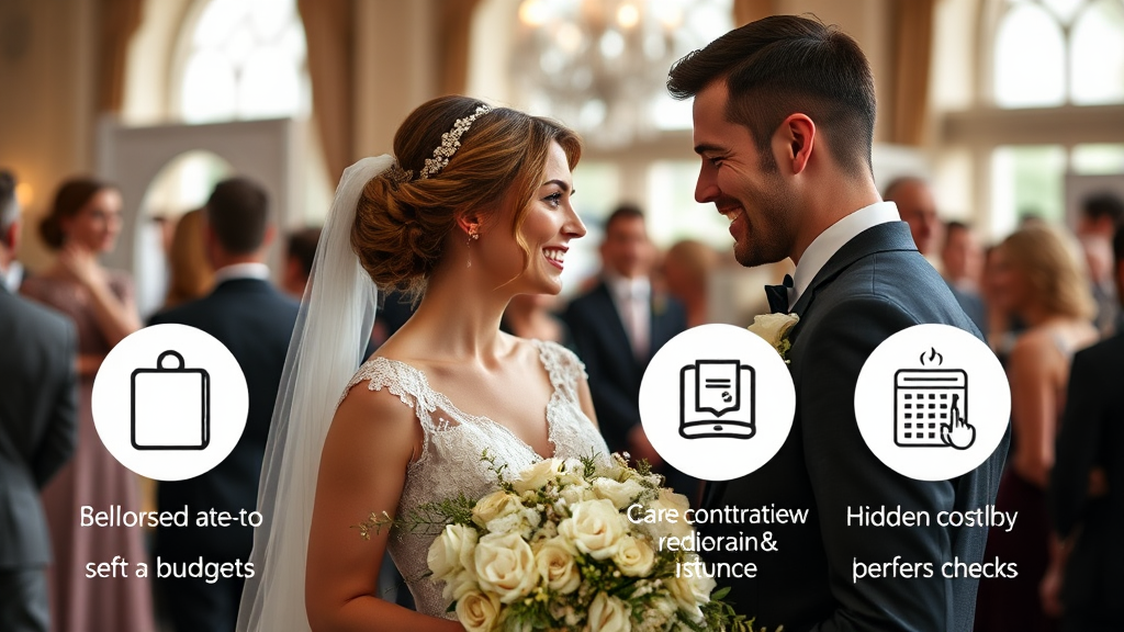 웨딩박람회 방문 전 필수 준비사항 및 체크리스트 (realistic 스타일)