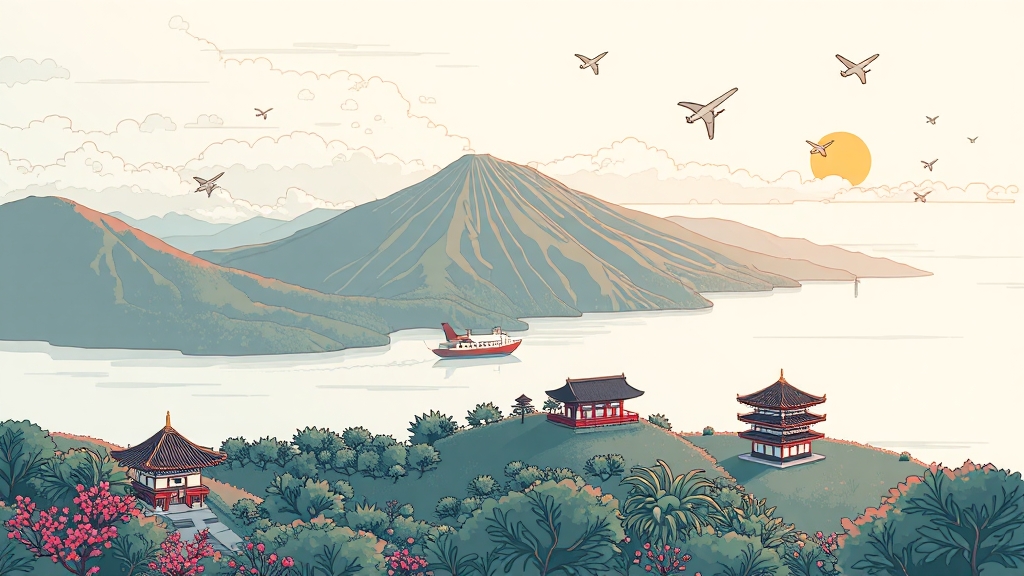 저가 항공사(LCC) 특가 활용법 (illustration 스타일)