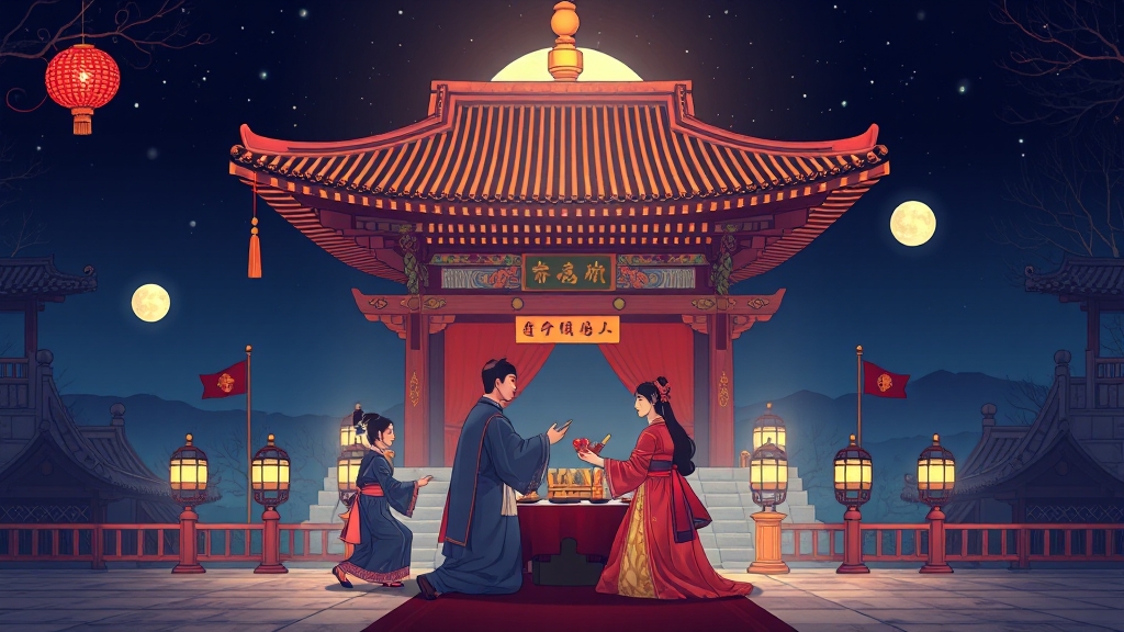 창경궁 야연 개요 (illustration 스타일)