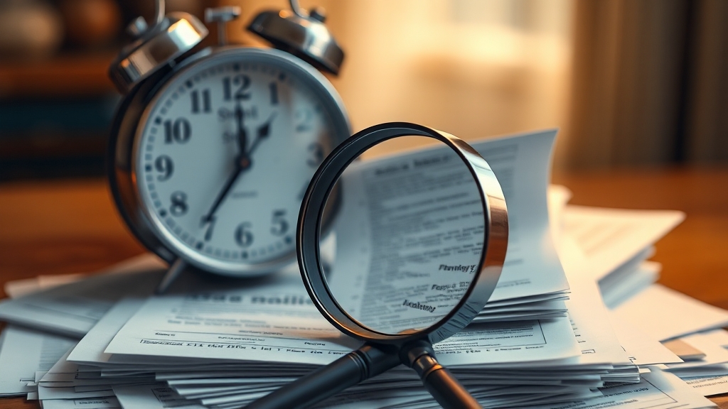 필요 서류, 미리 준비! (realistic 스타일)