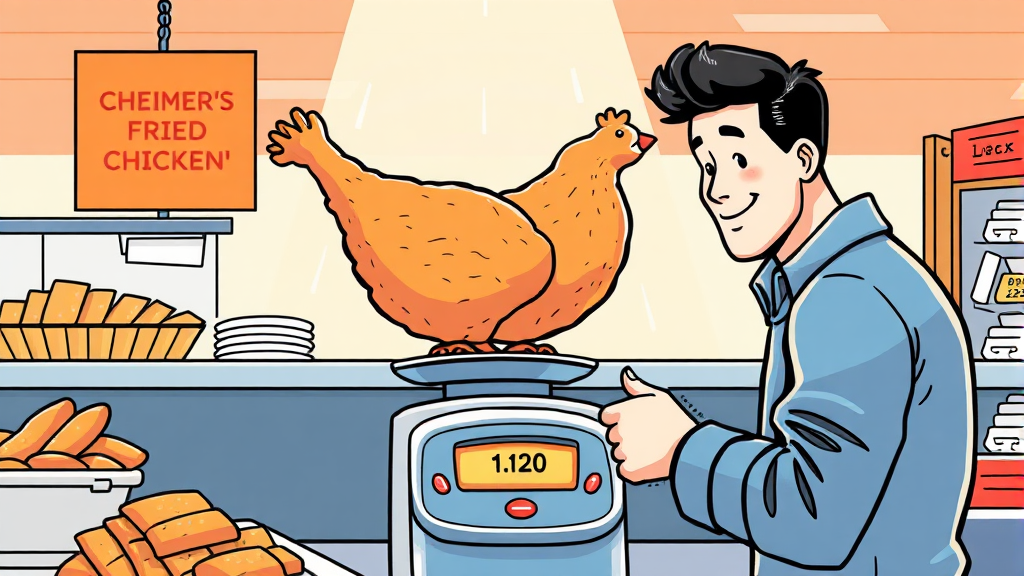 중량 표시, 왜 필요할까? (illustration 스타일)