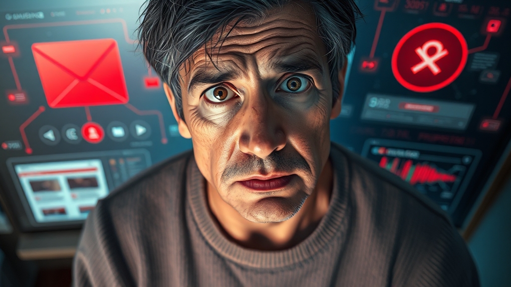 스미싱 실제 피해 사례 (realistic 스타일)