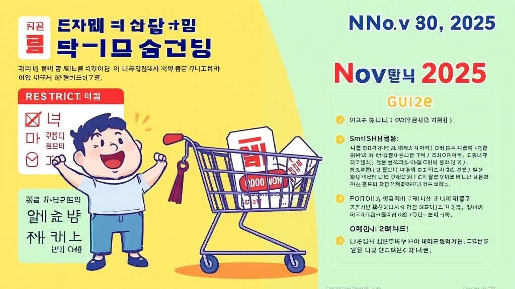 사용 시 유의사항 (cartoon 스타일)