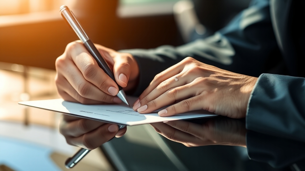 자동차 명의 이전, 온라인으로! (realistic 스타일)