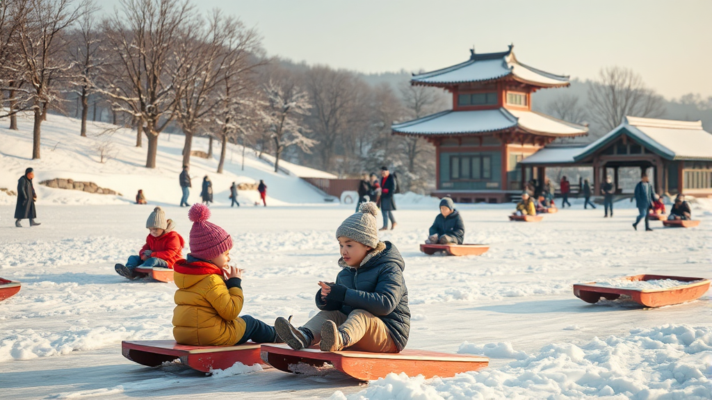 겨울 시즌 특별 활동 (realistic 스타일)