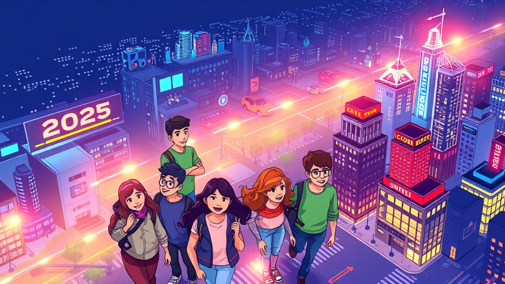 2025년 변경 사항 및 전망 (cartoon 스타일)