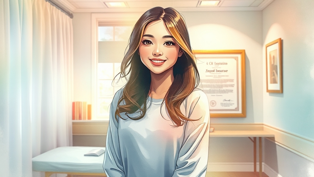 30대를 위한 실비보험 가입 꿀팁 (watercolor 스타일)