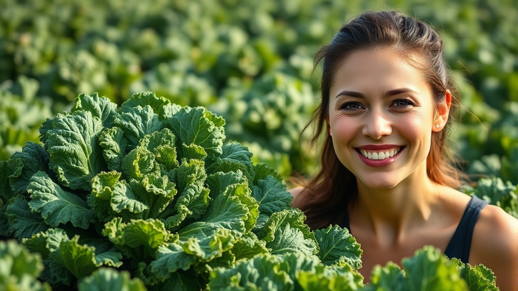 좋은 컬리케일 분말 고르는 법 (realistic 스타일)