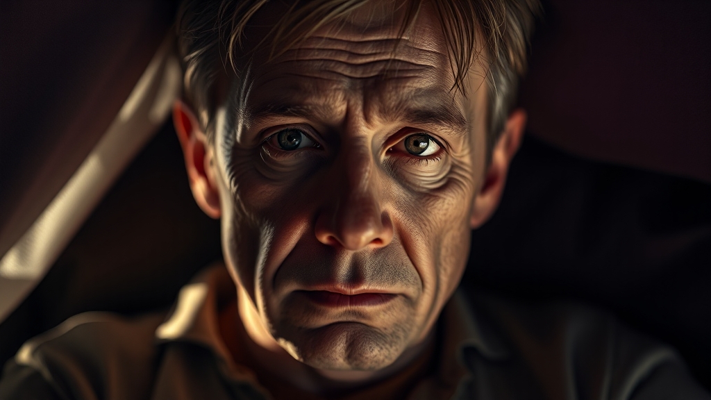 스트레스와 피로의 악영향 (realistic 스타일)