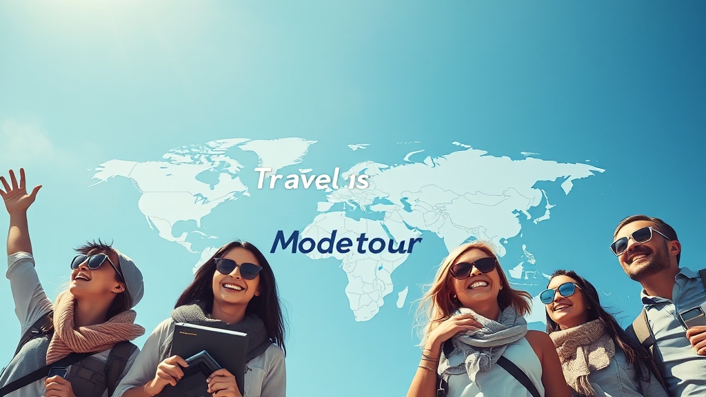 모두투어, 어떤 곳일까? (realistic 스타일)