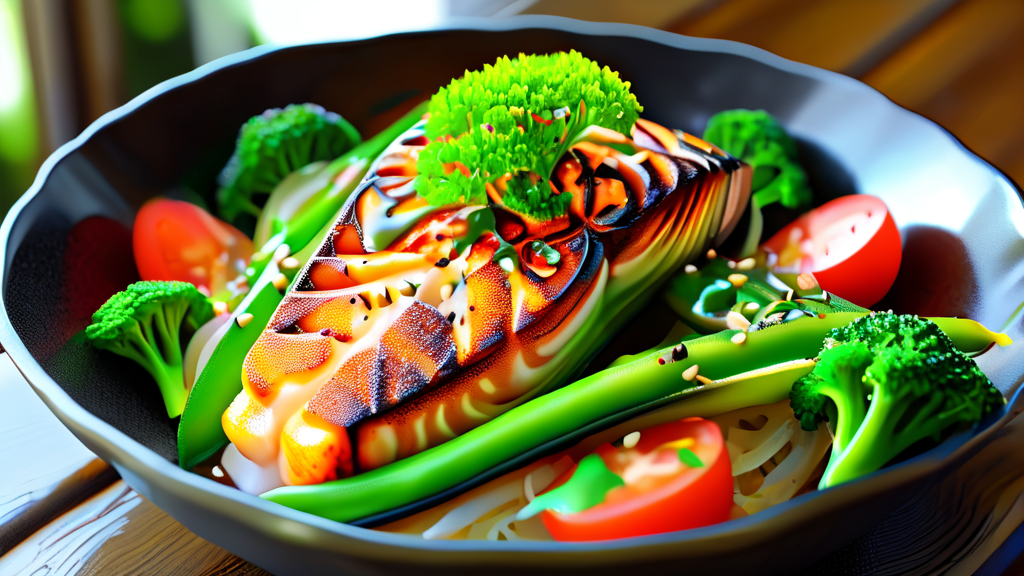 쉽고 맛있는 다이어트 요리 비법 (realistic 스타일)