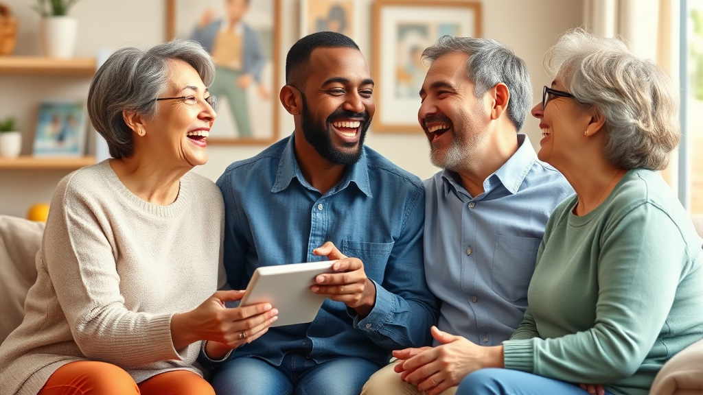 나와 우리 가족을 위한 맞춤 혜택 찾기 (realistic 스타일)