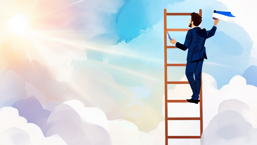 사회 초년생을 위한 현명한 금융 상품 활용 팁 (watercolor 스타일)