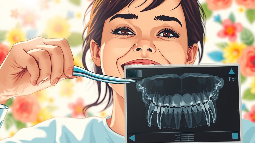 흔들리는 치아, 어떻게 관리해야 할까? (illustration 스타일)