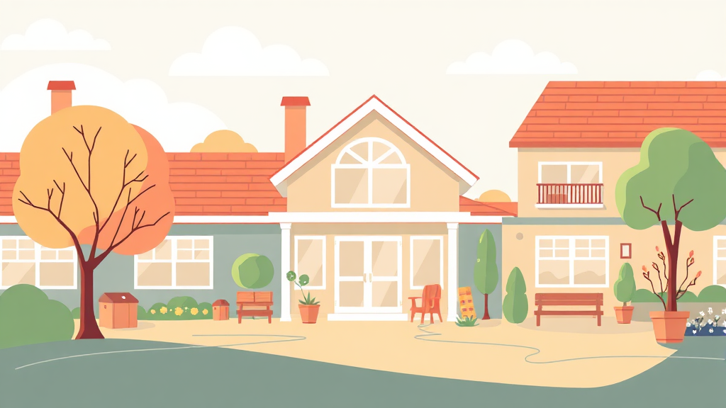 주택연금, 현명하게 활용하는 방법 (illustration 스타일)