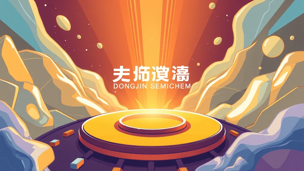 EUV 기술과 반도체 산업 성장 (cartoon 스타일)