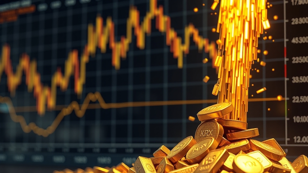 다양한 금 투자 방법 완벽 가이드 (realistic 스타일)