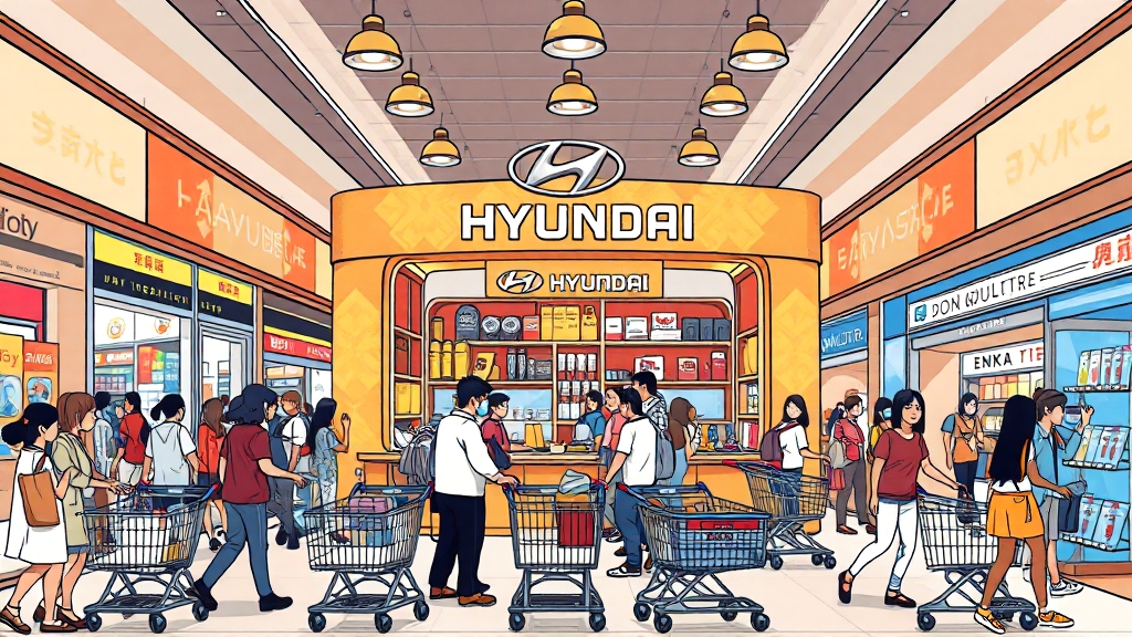 더현대 돈키호테: 방문 전 필수 정보 (cartoon 스타일)