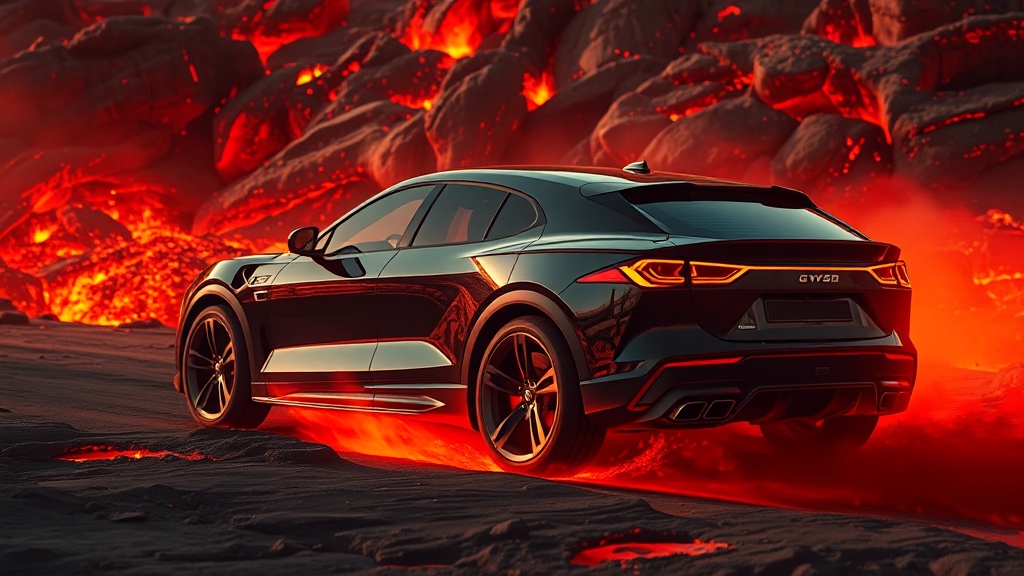 GV60 마그마 성능 분석 (realistic 스타일)