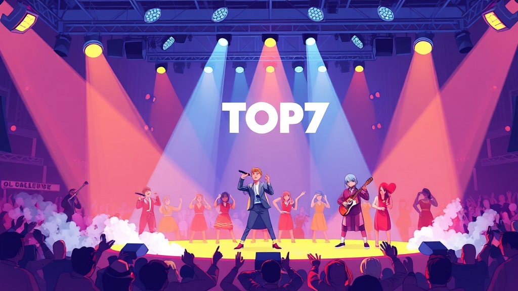 콘서트 기본 정보 (cartoon 스타일)