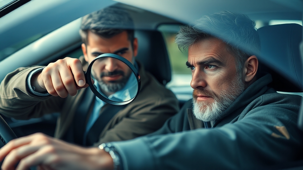 과실비율 분쟁, 왜 생길까? (realistic 스타일)