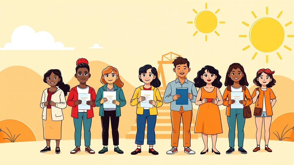 신청 방법 및 필요 서류 (cartoon 스타일)