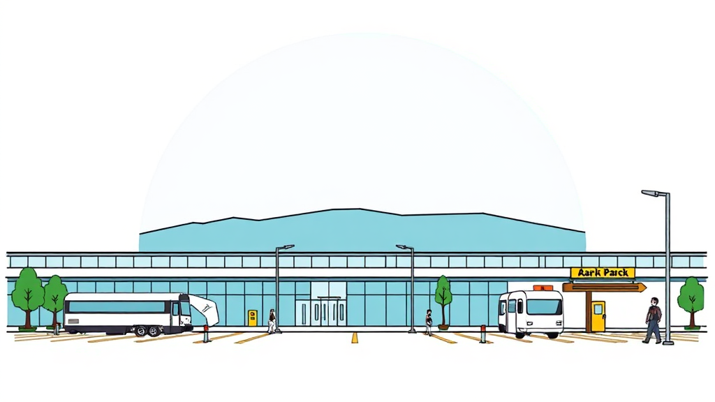 주차장 만차 시, 이렇게 대처하세요! (illustration 스타일)