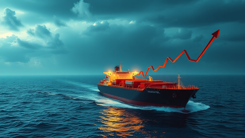 중동 전쟁과 국제유가 급등: 왜 기름값이 오르는가? (realistic 스타일)