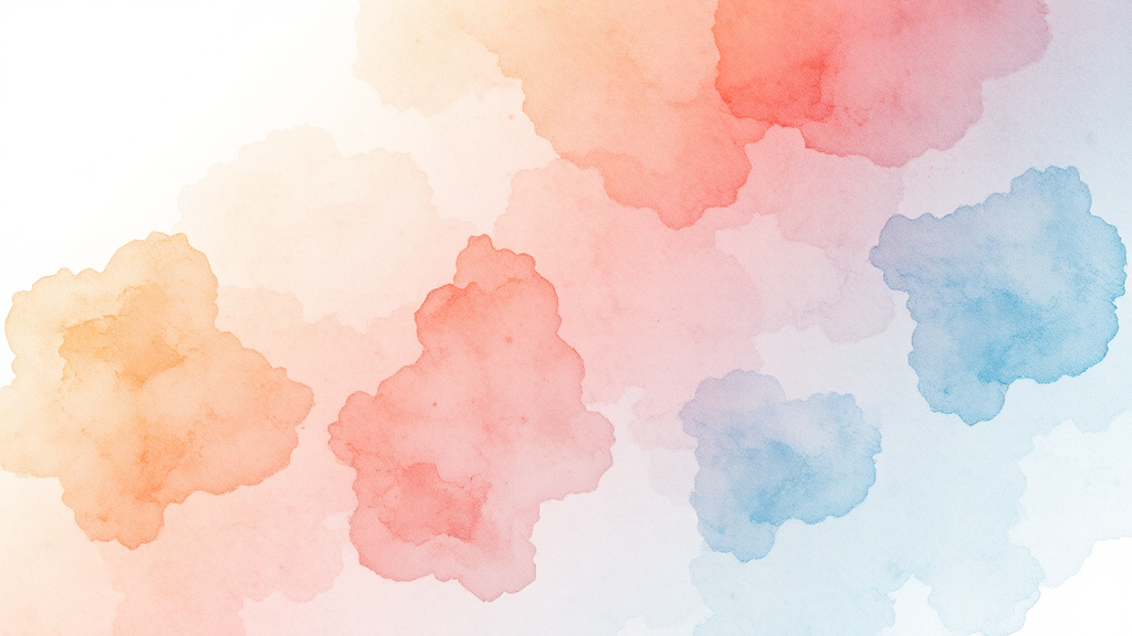 카드 정보, 한눈에 확인 (watercolor 스타일)