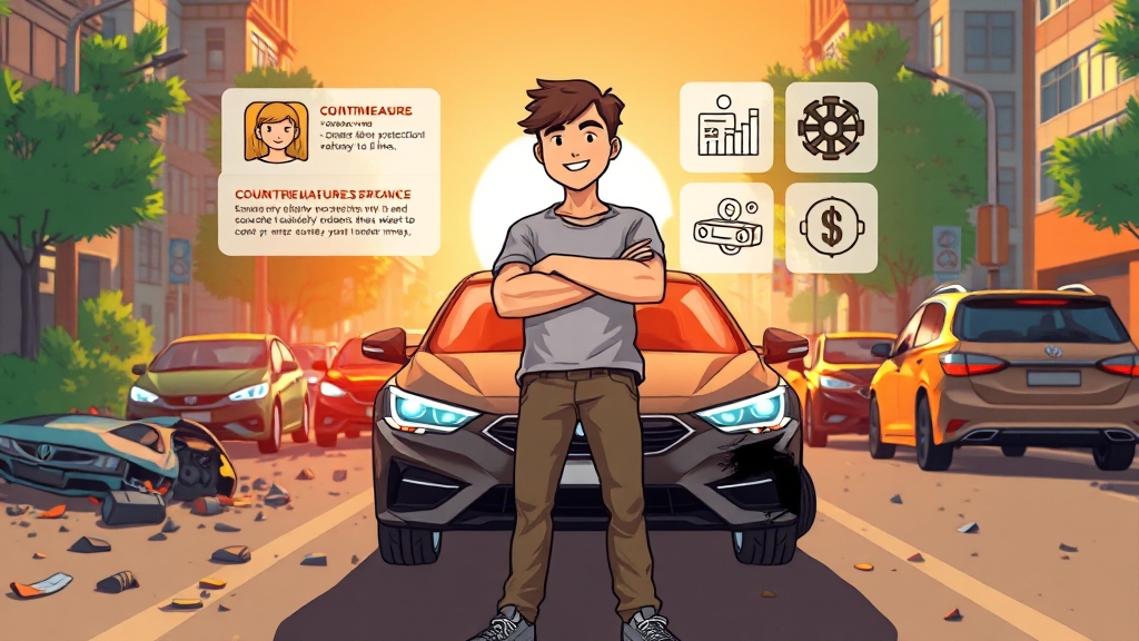 자동차보험 vs 운전자보험, 뭐가 다를까요? (cartoon 스타일)