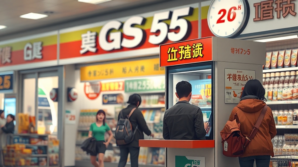 GS25 반값택배 이용법 (realistic 스타일)