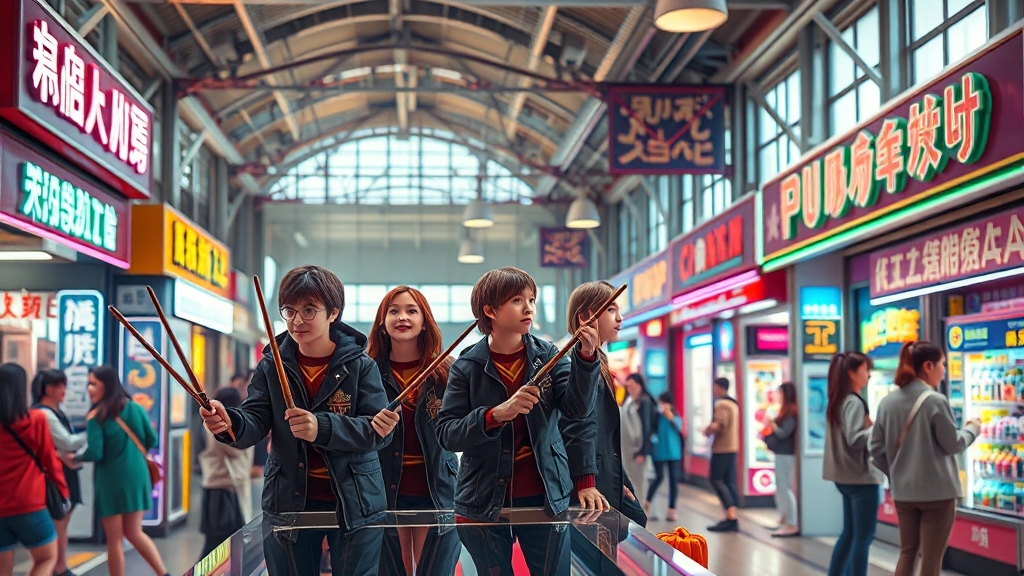 도파민스테이션: 오감 만족 공간 (realistic 스타일)