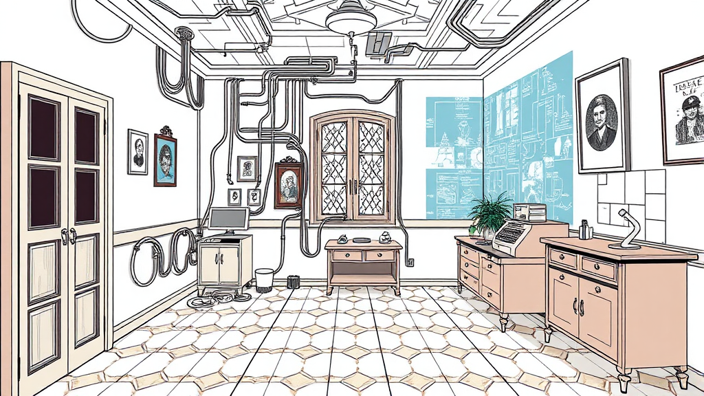 업체별 견적 차이 발생 요인 분석 (illustration 스타일)