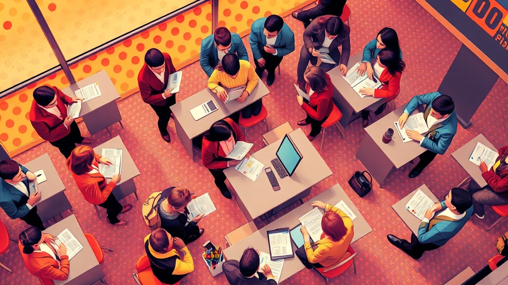 온라인 및 오프라인 신청 방법 (popart 스타일)