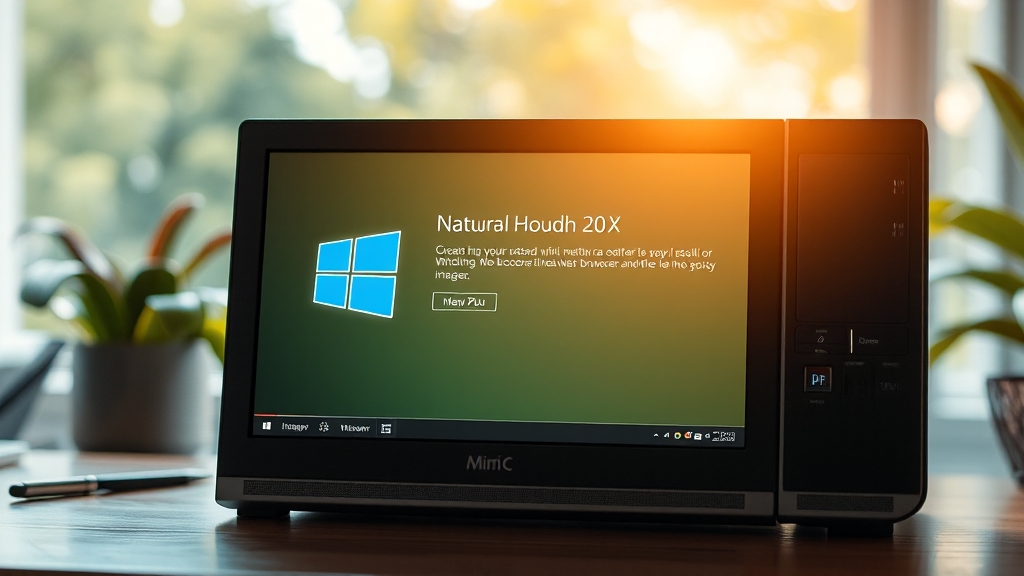 운영체제 및 소프트웨어 설치 (realistic 스타일)