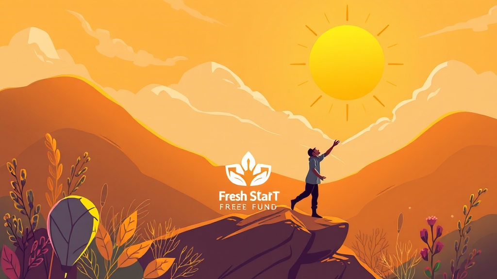 채무조정 지원 내용 (illustration 스타일)