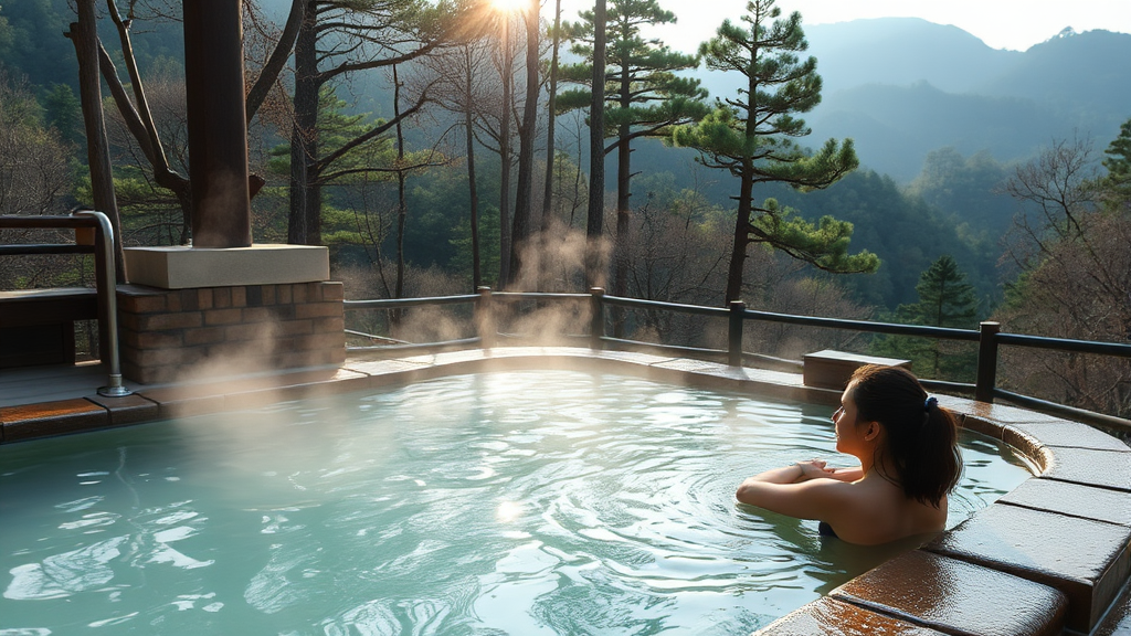 덕구온천, 어디에 있나? (realistic 스타일)