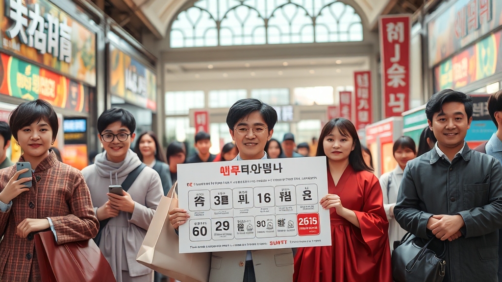 상생소비복권 이벤트 참여 방법 (realistic 스타일) (재시도)