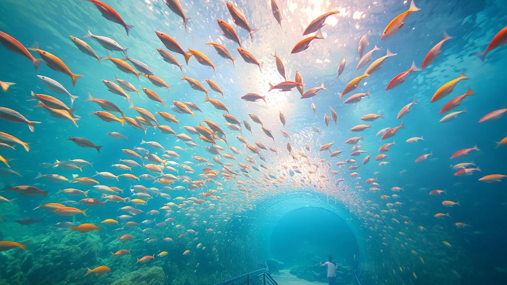 아쿠아리움 기본 정보 (watercolor 스타일)